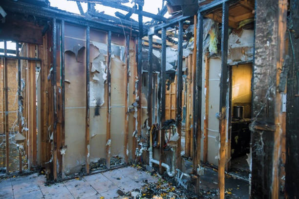 Professional Emergency Fire Cleanup technician working in Woodinville, WA